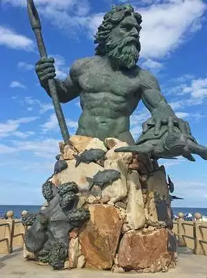 King Neptune at Virginia Beach- Best Beaches in Virginia